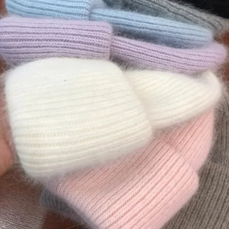 New  Hot Selling Winter Hat Real Rabbit Fur
