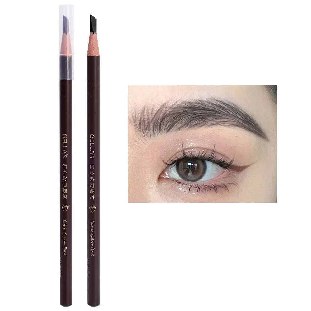 Microblading Eyebrow Pencil Outline Shadow Eyeliner Waterproof