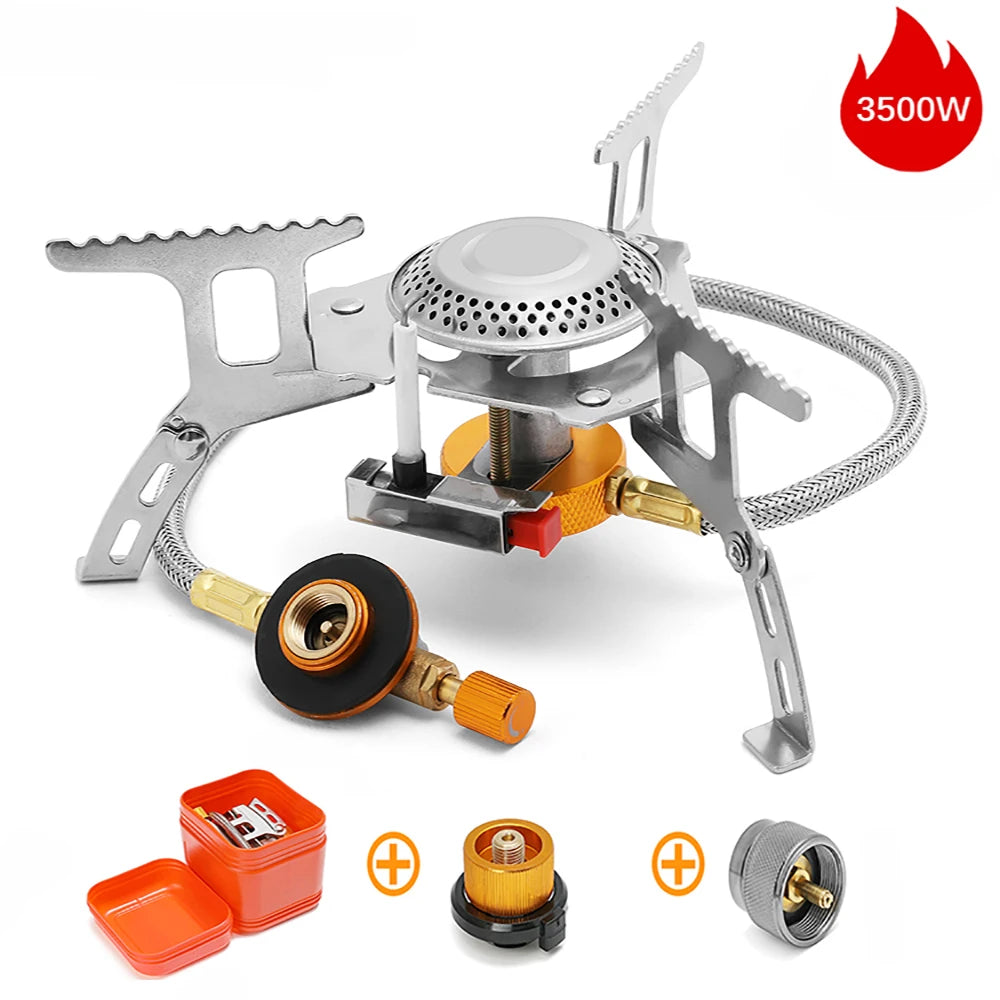 Outdoor Camping  Head Stove Portable Windproof Stove Camping Picnic