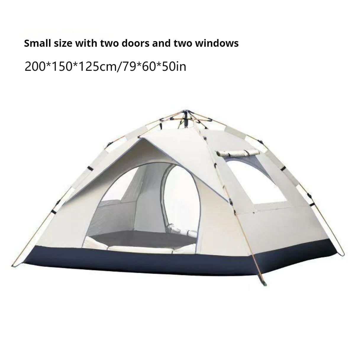 Automatic Quick-opening Tent Outdoor Camping Tent  Rainproof Sunshine-proof Tent Two doors and two windows