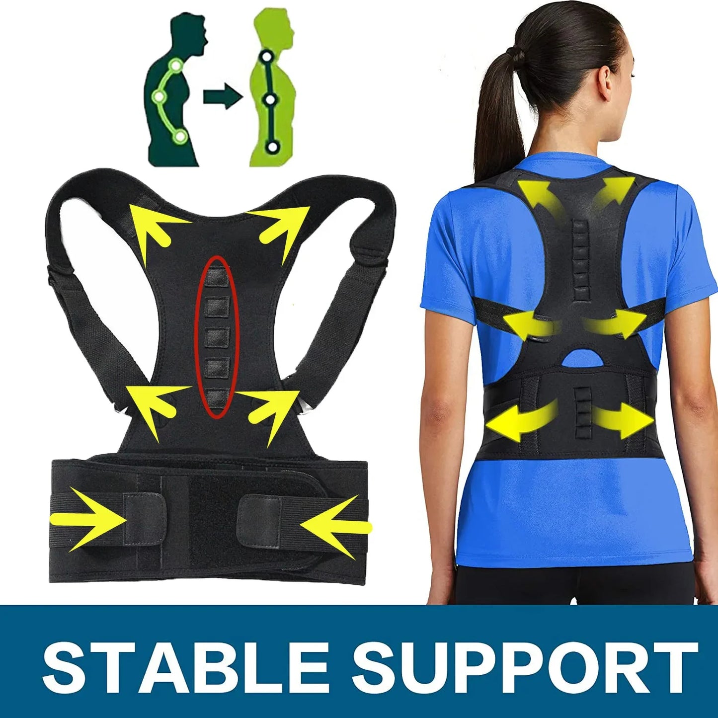 Magnetic Therapy Posture Corrector