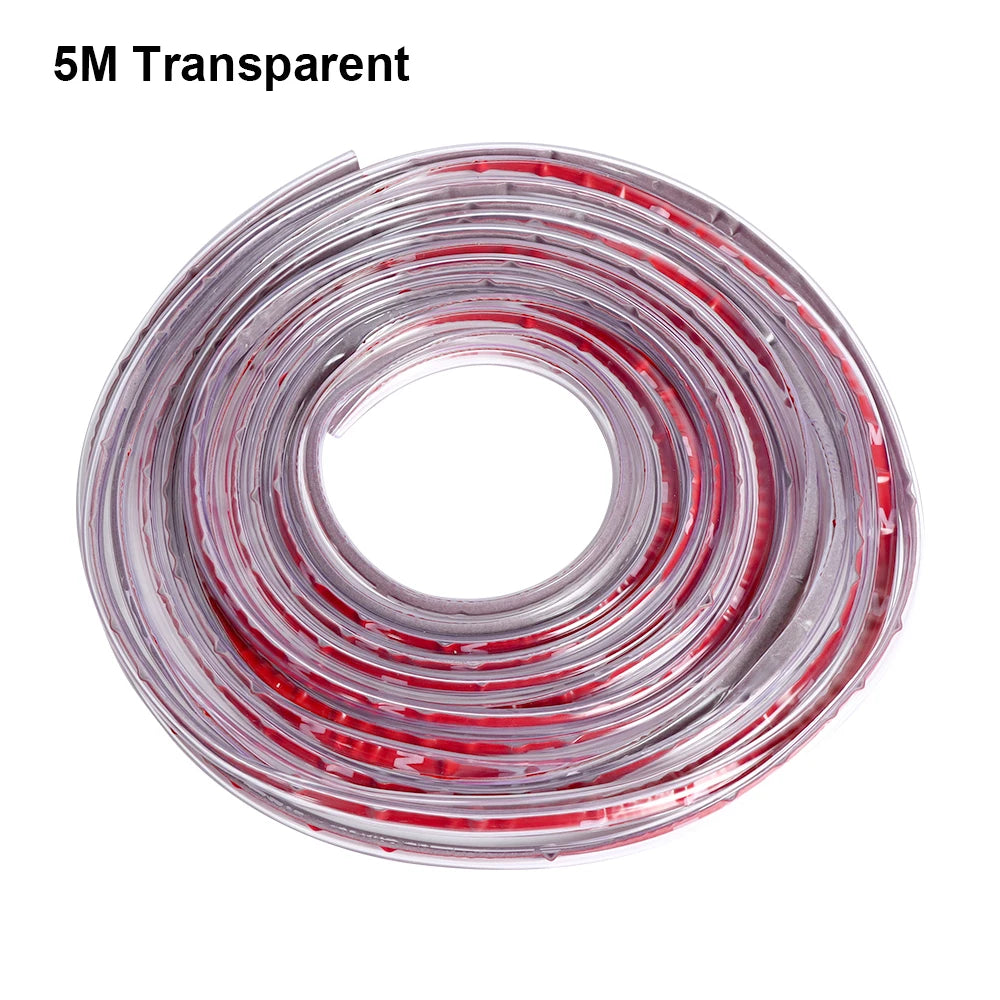2M/5M/10M Car Door Protector Anti Collision Strip U Type Universal