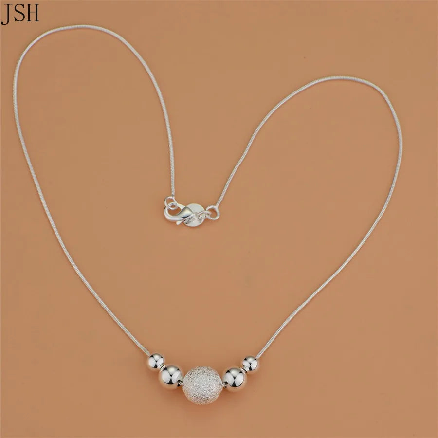 Charms wedding 925 Sterling silver new cute lady bead