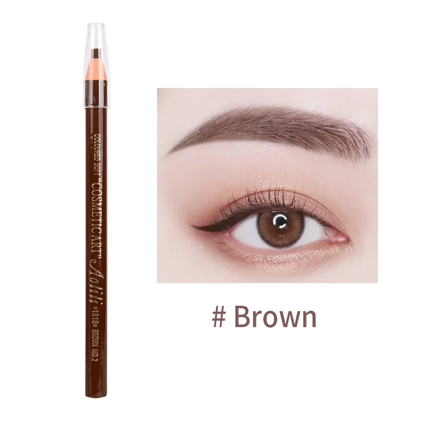Microblading Eyebrow Pencil Outline Shadow Eyeliner Waterproof